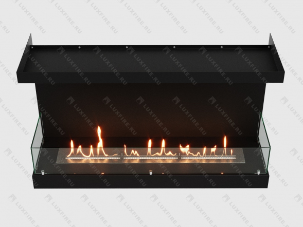 Встроенный биокамин Lux Fire Фронтальный 1100 М