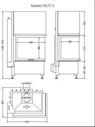 Топка Hark Radiante 550/57 H ECOplus