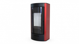 Печь DEFRO HOME ORTI, 9 кВт, красная сталь
