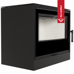 Печь Kratki PRO KARI 80 (Белая футеровка, с доводчиком)
