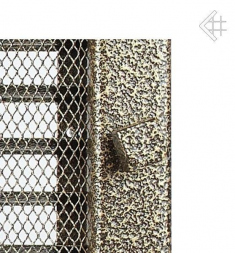 22х45 черная/латунь пористая с жалюзи