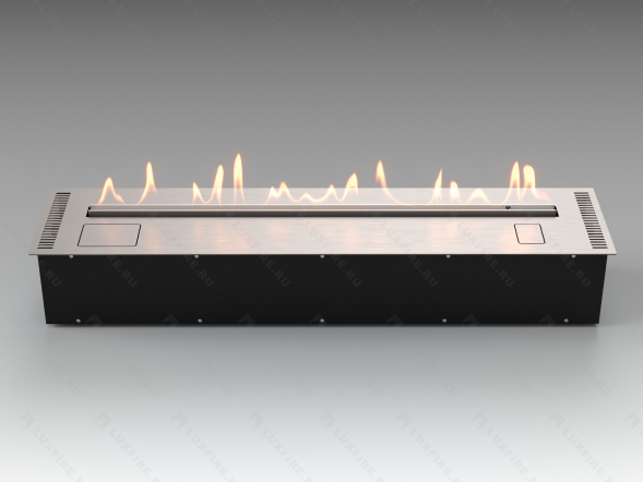 Автоматический биокамин Lux Fire Smart Flame 1200 RC INOX