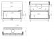 Каминная топка двойная 140x60 C G Echa Tech