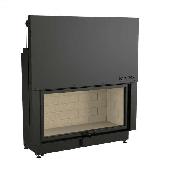 Каминная топка плоская 120 x 60 Echa-Tech