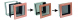 22х30 никелированная с жалюзи