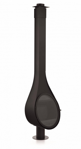 Стальной камин ROCAL Drop